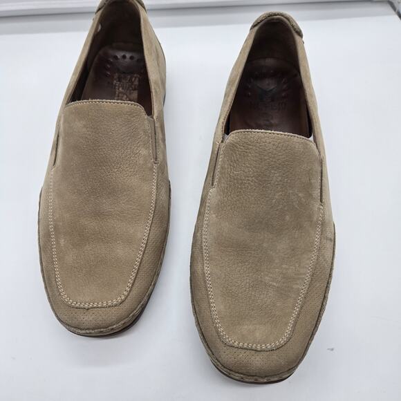 MEPHISTO BROWN LEATHER LOAFER MEN US 11 EUR 10.5 MADE IN  display picture 3
